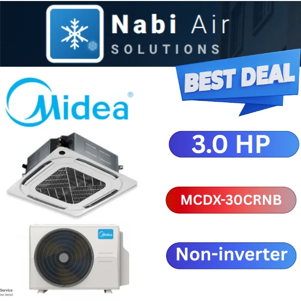 Midea Ceiling Cassette Aircond (R32)